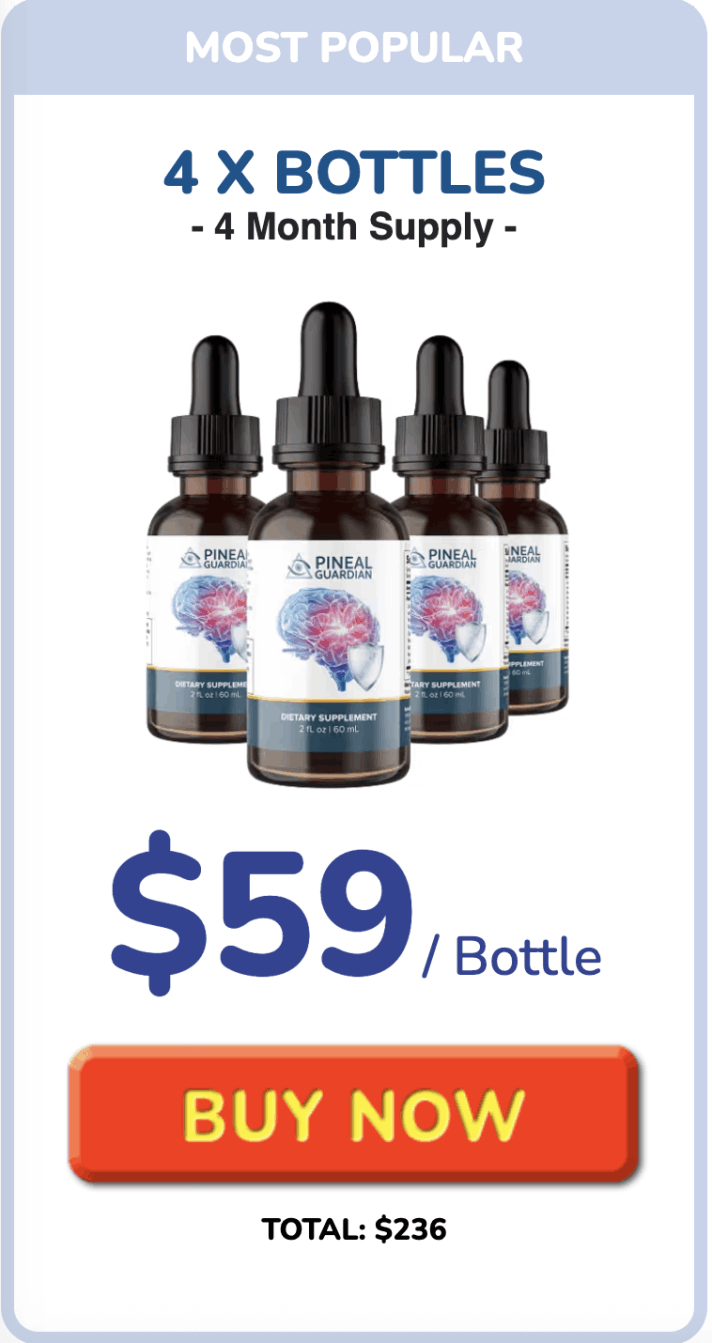 Pineal Guardian 4 bottles